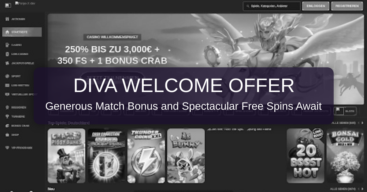 Diva Spin Casino | Premium Slots & Instant Withdrawals UK
